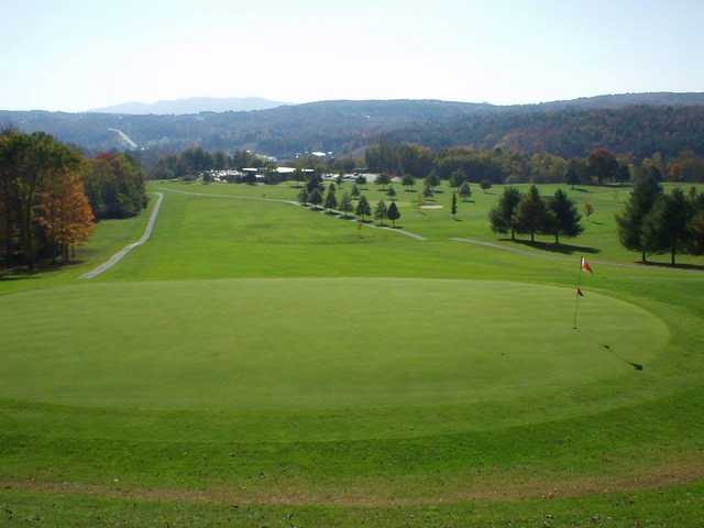 A view of a green at Montpelier Elks Country Club