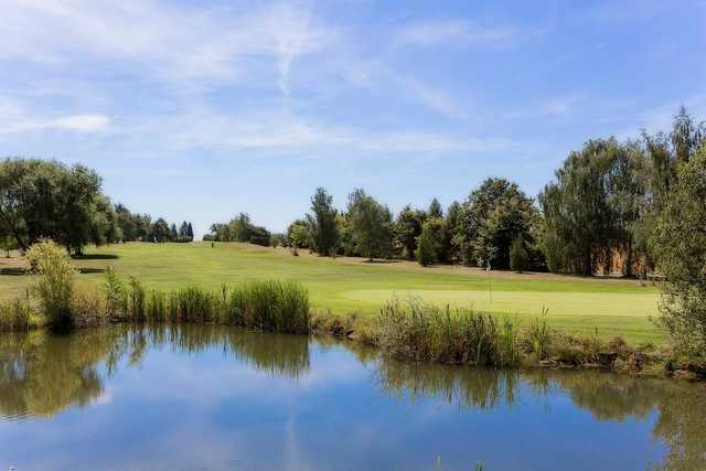 A view over the water from Metz Cherisey Golf Club