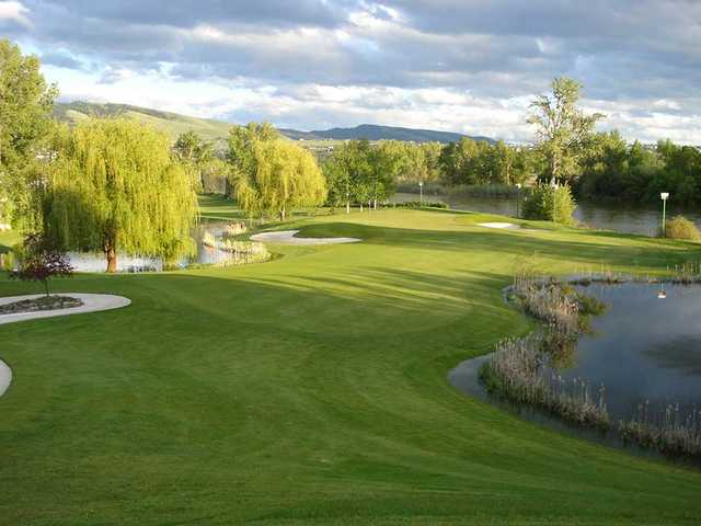 A view of the 17th fairway at Missoula Country Club