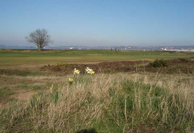 A view of the estuary on the back 9 at Warren Golf Club