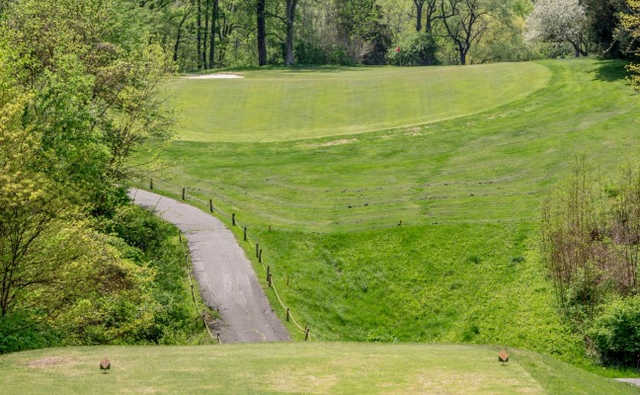 A view from a tee at Country Club of Terre Haute
