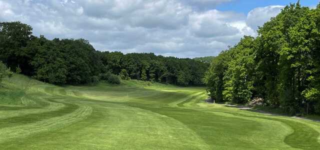 View from the 2nd fairway at Greenway Hall Golf Club.