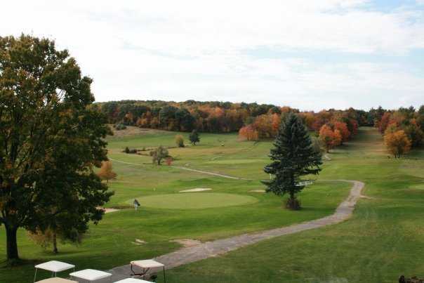 A fall day view from Sunningdale Golf Course