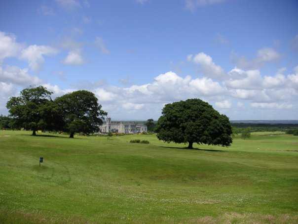 A view from the 7th tee at Glenlo Abbey Golf Club