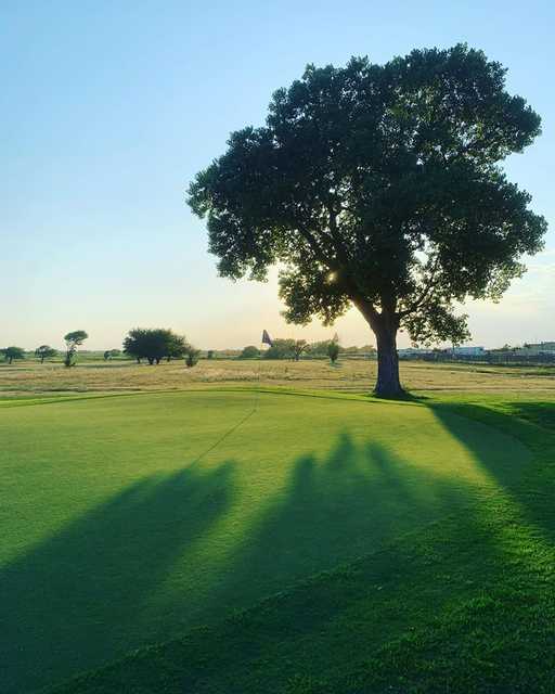 View from a green at The Greens of Altus Golf Course.
