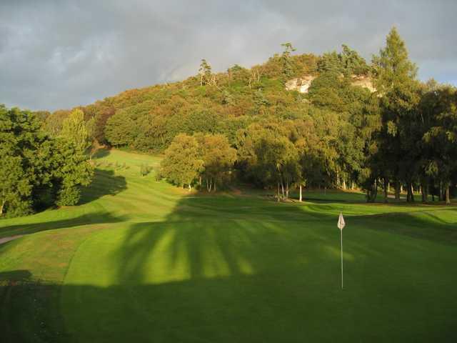Scenic view back down the 14th at Hawkstone Park Golf Club