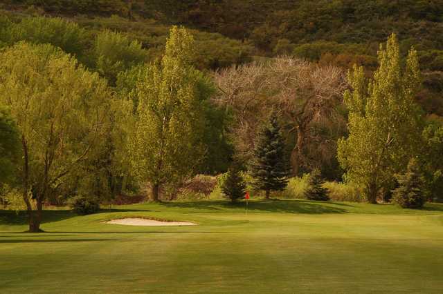 A view of the 5th hole at The Oaks at Spanish Fork