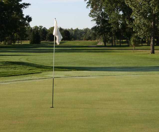 A view of a hole at Moccasin Creek Country Club