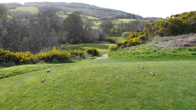 14th tee at Lamlash GC
