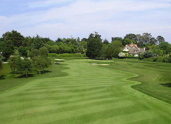 Greystones GC: View from the finishing hole
