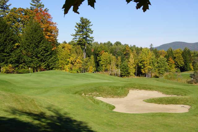 A view of the 4th hole at Brattleboro Country Club
