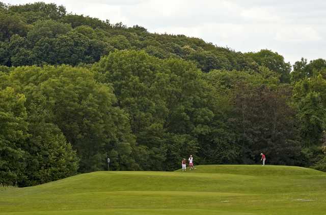 A view of a green at Mont Griffon Golf Club