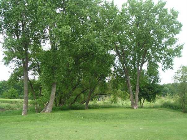 A view of a hole at Hidden Valley Golf Course
