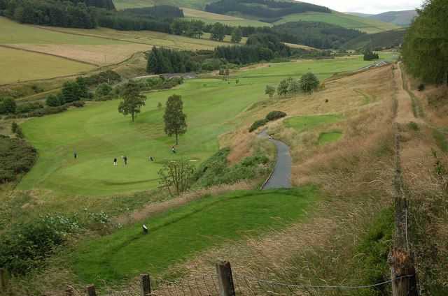 View overlooking some of the golf course and one of its elevated tees