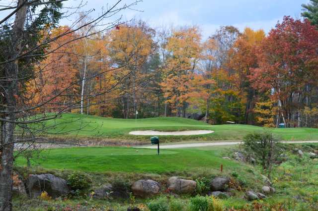 A view of a tee at Nippo Lake Golf Club