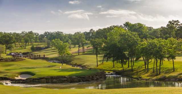 View of the 1st green at Big Easy Ranch.