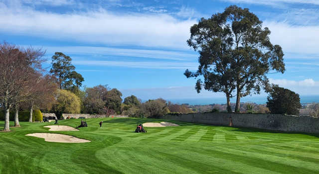 A view from Old Conna Golf Club.