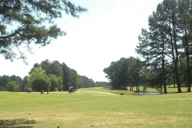 A sunny day view from Pine Hill Country Club