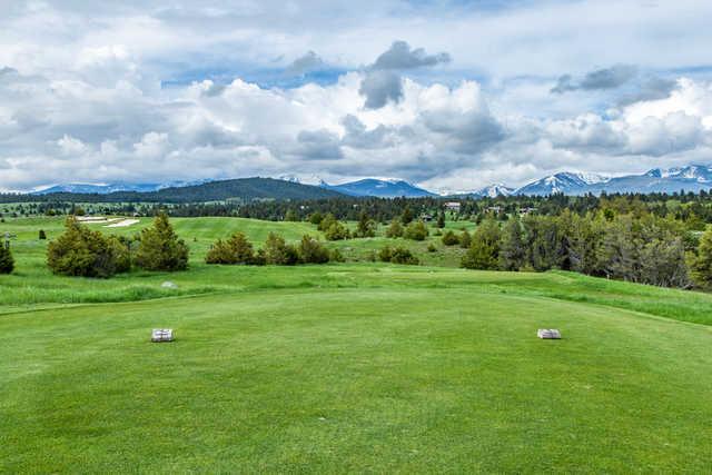 A view from tee #2 at Rock Creek Cattle Company.