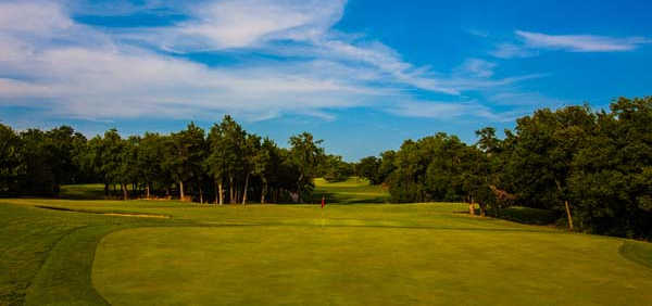 A view of a hole at Earlywine Golf Course