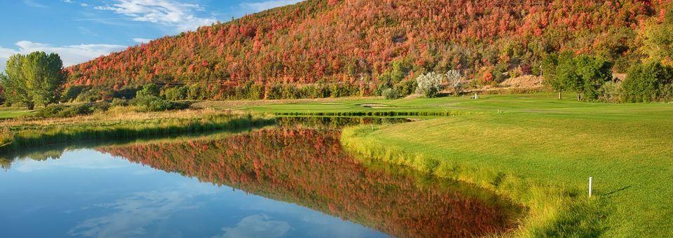 Wasatch Mt. State Park Golf Course - Lake