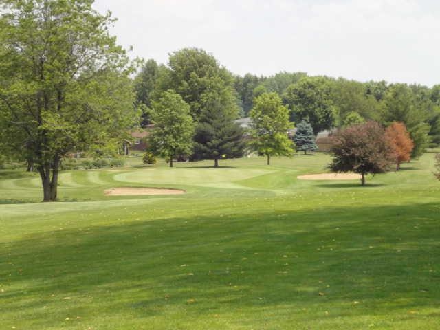 A view of the 12th hole at Crawfordsville Country Club