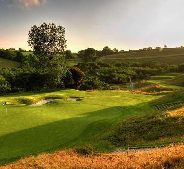 A view of the 14th hole at Nicklaus Course from St. Mellion Golf Club.