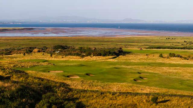 View of the 5th green from Gullane Golf Club - No. 2