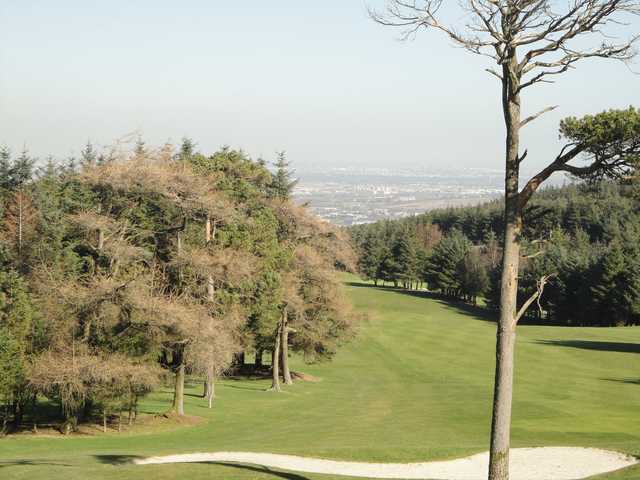 A view of a fairway at Slade Valley Golf Club