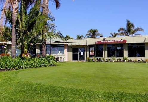 A view of the clubhouse at the Valley Golf, Sport and Leisure.