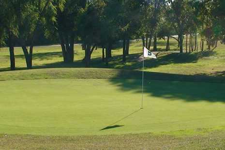 A view of a hole at Lit'l Links Golf Club