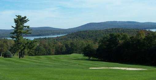 A view of a fairway at Granliden On Sunapee Golf Course