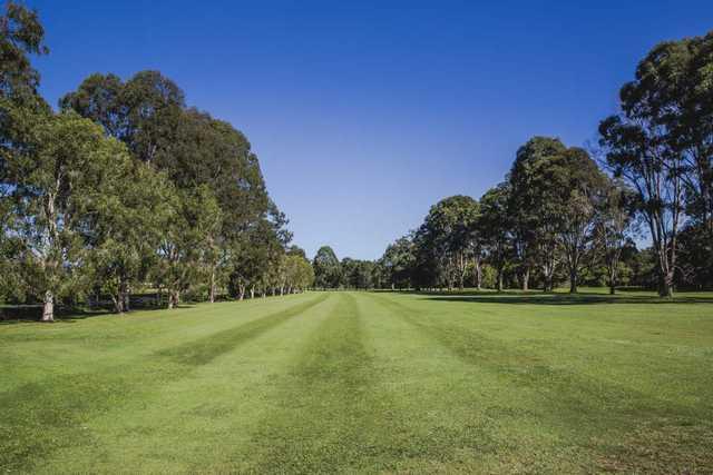 View from a fairway at Tally Valley Golf Club.