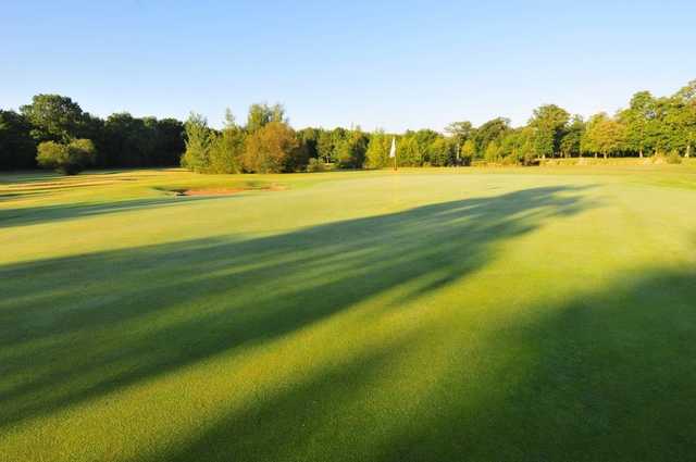 A view of a green at Orleans Donnery Golf Club
