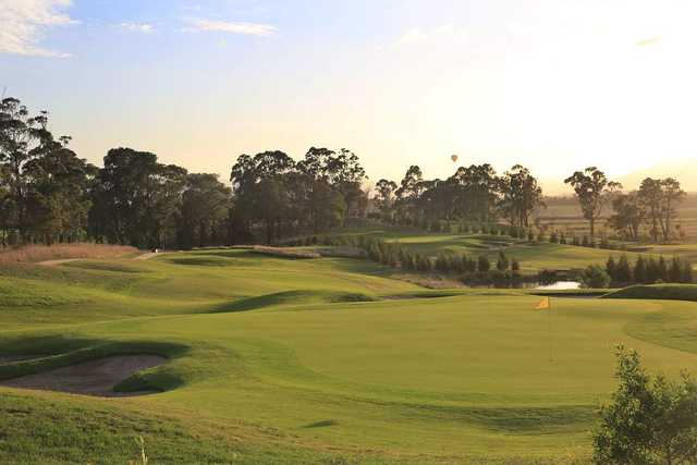 View of a green at Gardiners Run Golf Course.