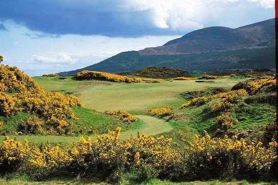 A view from hole #15 at Annesley Links Course from Royal County Down Golf Club