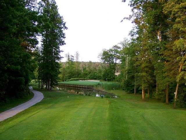 A view from a tee at Marsh Island Golf Club