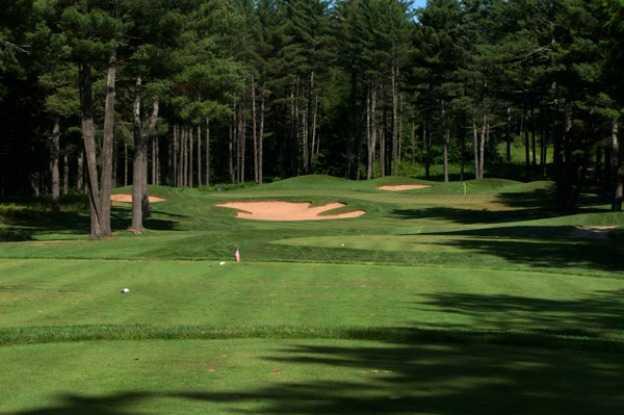 A view from tee #11 at Country Club of Vermont