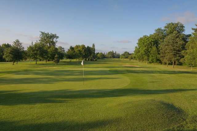 View from behind the 3rd green at Glen Gorse Golf Club