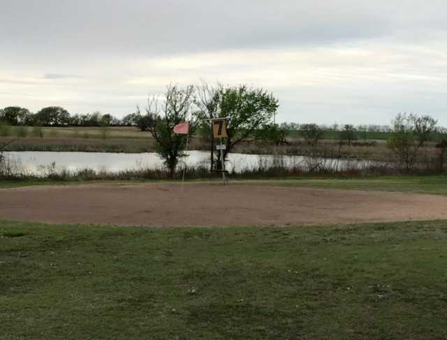 A view of the 7th hole at New Kirk Country Club (Gary Cardwell).