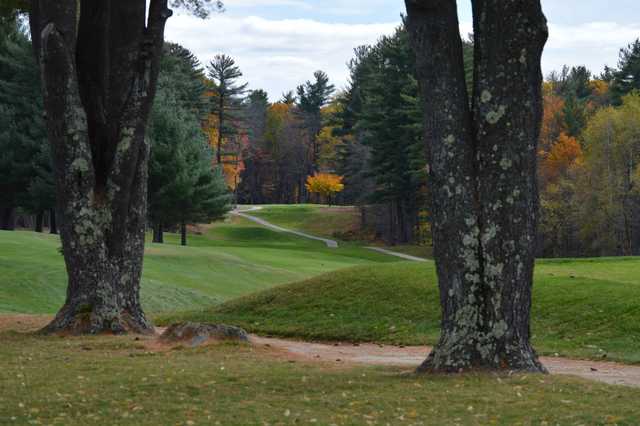 A fall view from Rochester Country Club