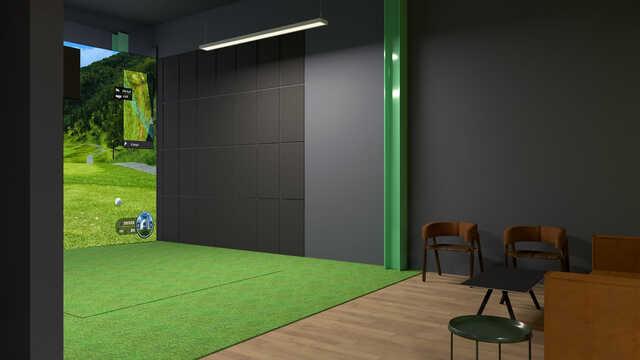 A view from Birdie's Links and Drinks