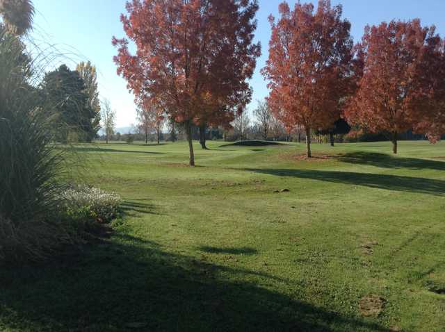 A fall view from Meriwether National Golf Club