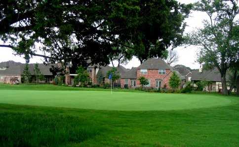 A view of green #3 at Cobblestone Creek Golf Club