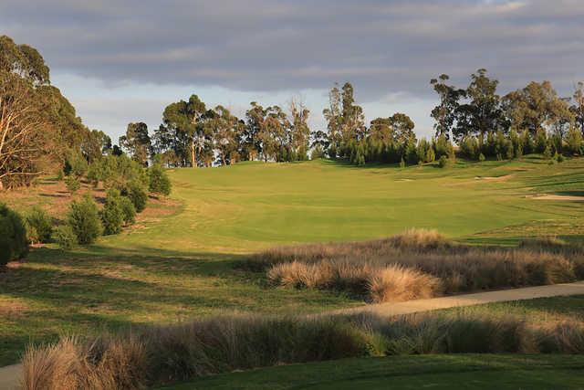 A view of a fairway #4 at Gardiners Run Golf Course
