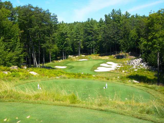 A view from the 15th tee at Lake Winnipesaukee Golf Club.