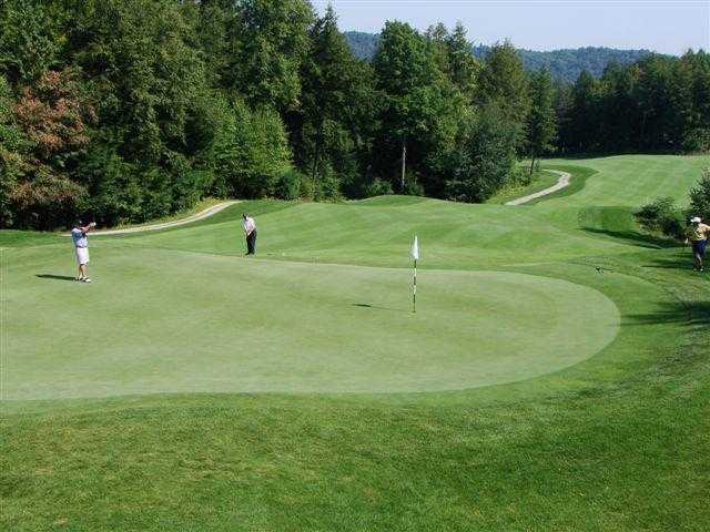 A view of the 2nd hole at Brattleboro Country Club