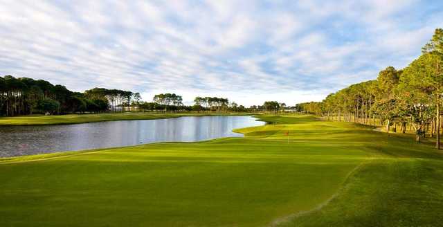 Looking back from the 10th hole at Sanctuary Cove Resort - The Pines