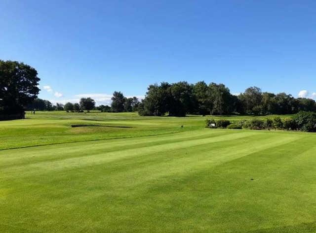 A view from Wirral Golf Club.