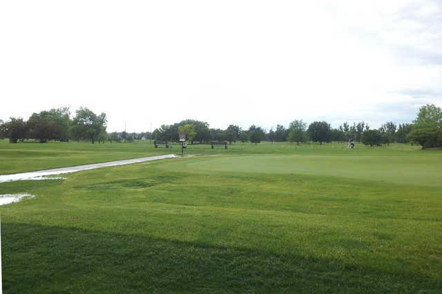 A view from Kuehn Park Golf Course